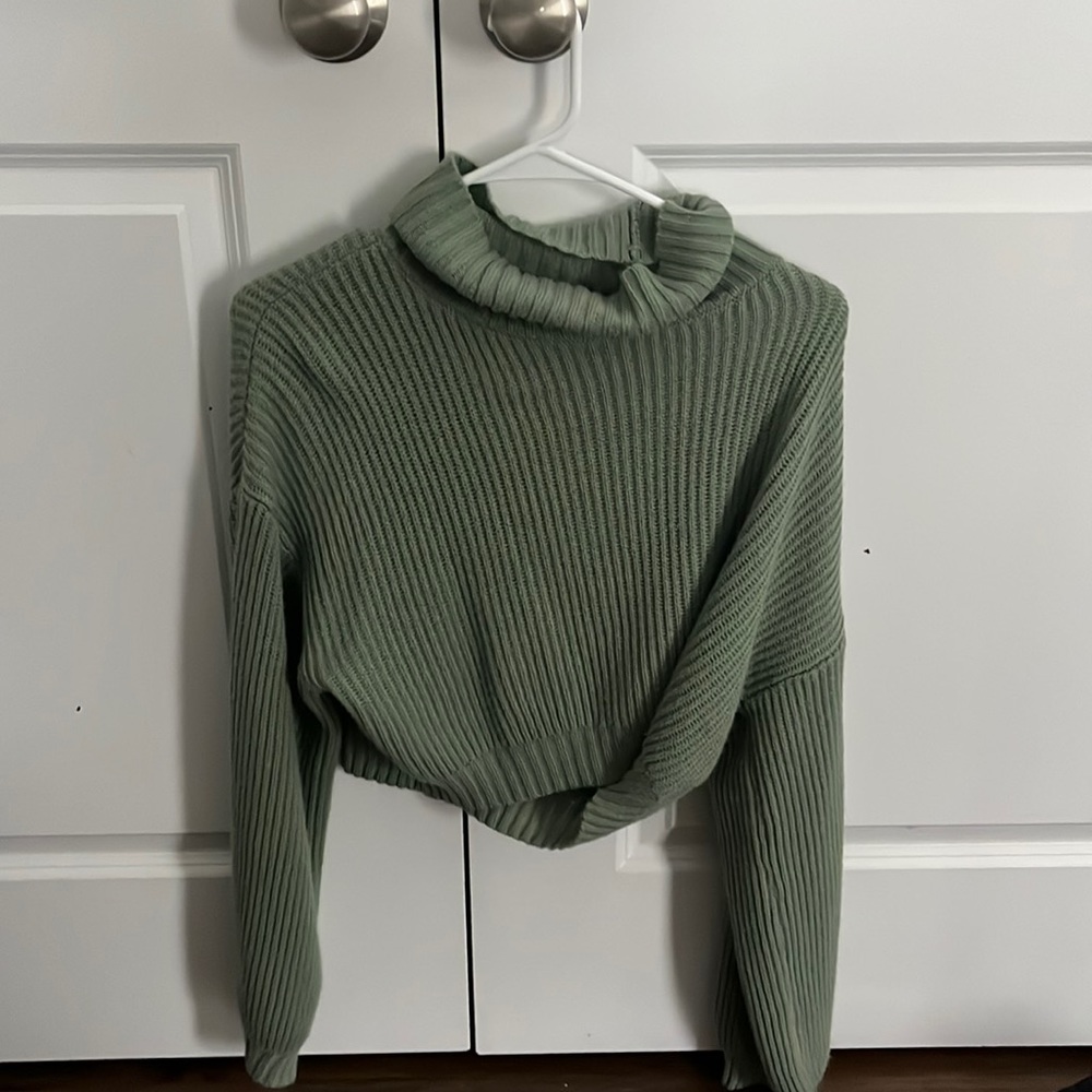 Green sweater